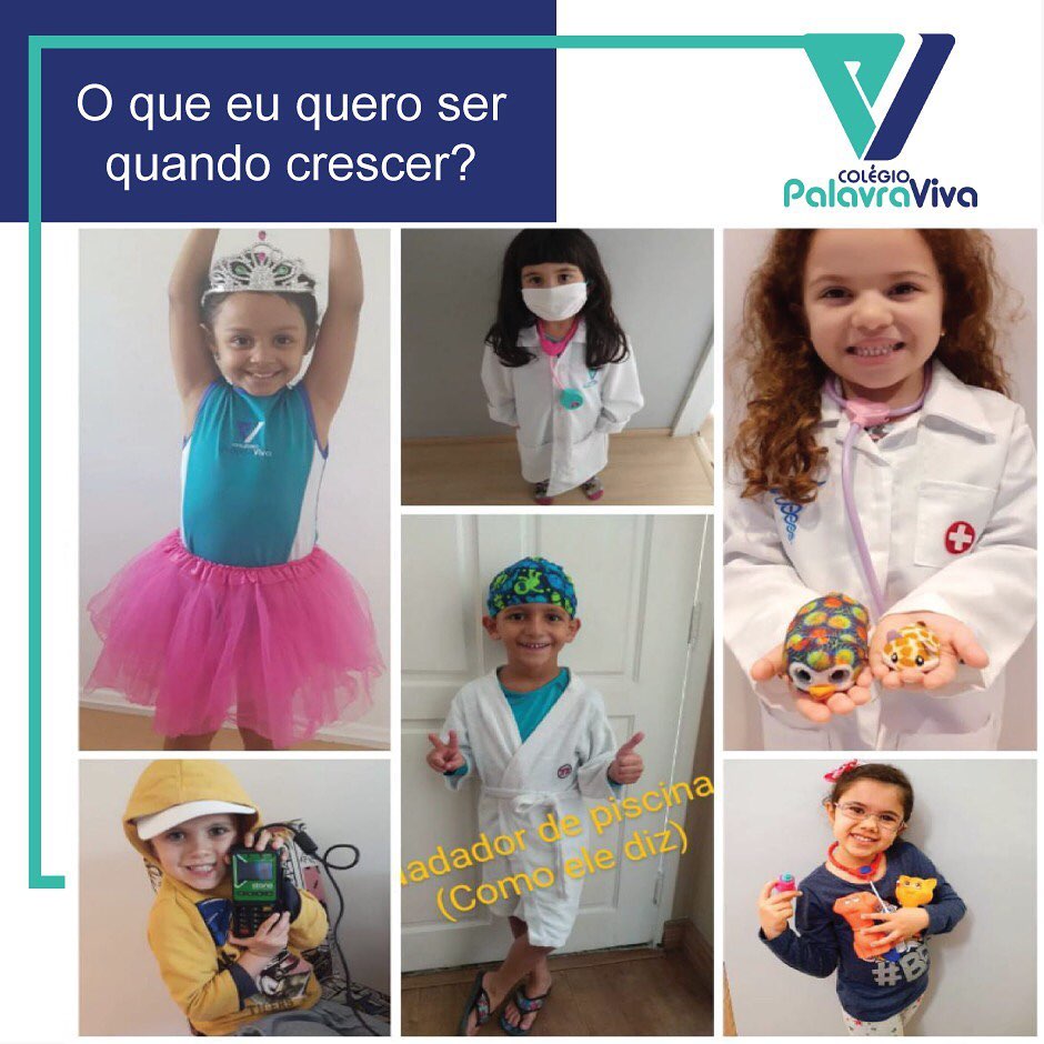 Educação Infantil 5 – O que eu quero ser quando crescer? | Colégio ...
